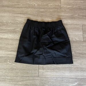 Black J Crew wool skirt with pockets